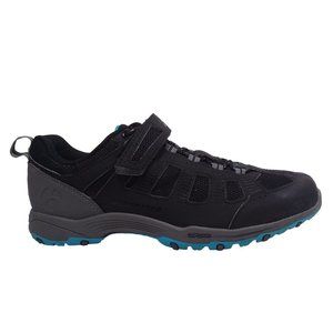 Women's Black and Blue Athletic Shoes